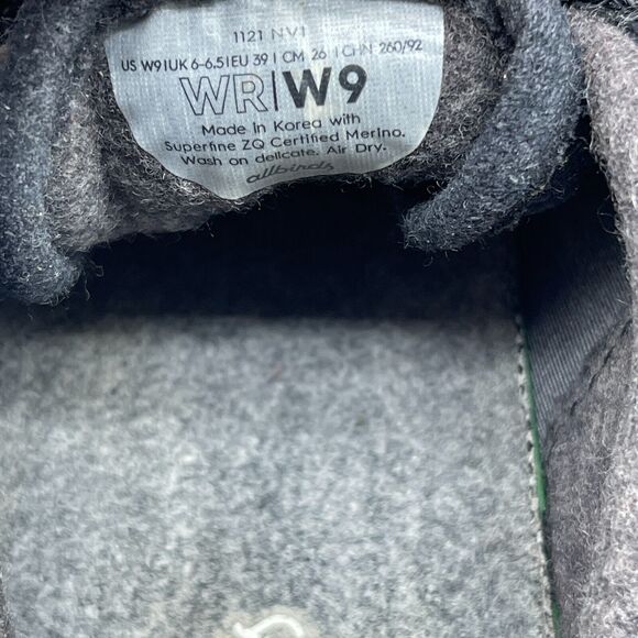Allbirds Wool Runners Shoes Womens Size 9 Black Raven Black Sole Running Comfort - Picture 9 of 9